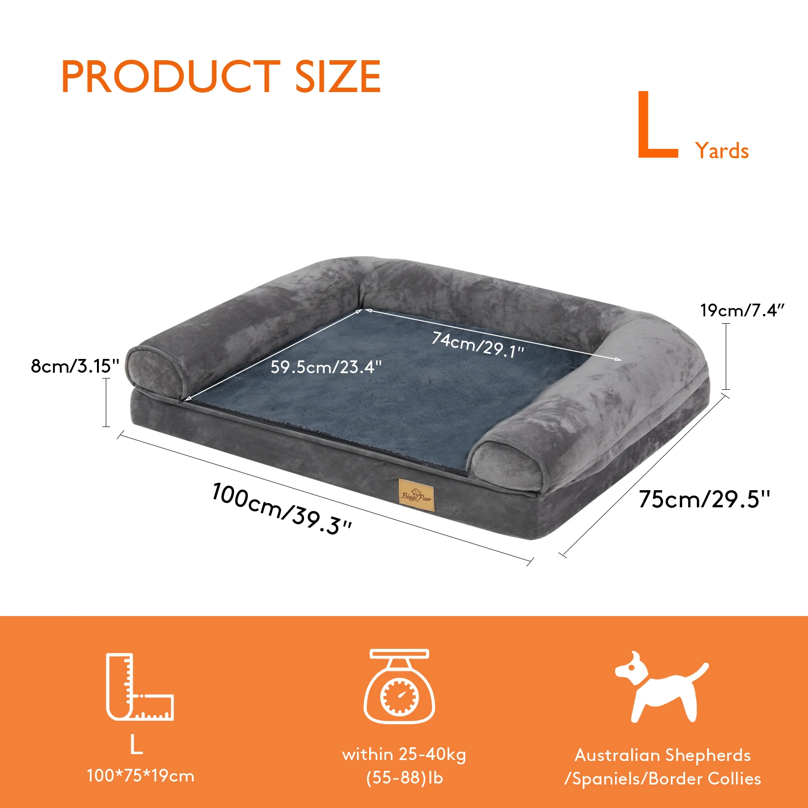 Gray Large