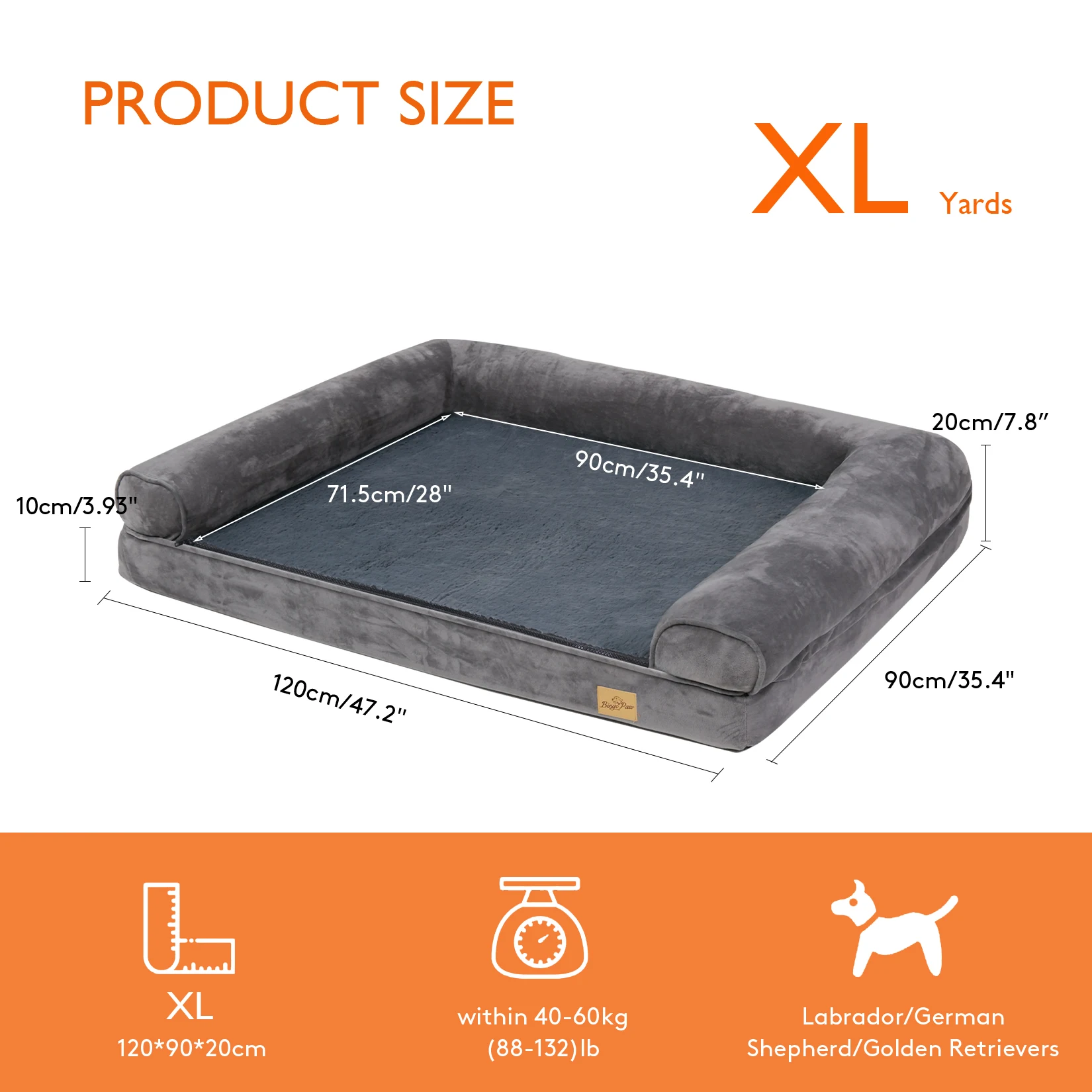 Gray Extra Large