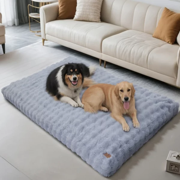 Dog bed featuring a durable, anti-slip base.