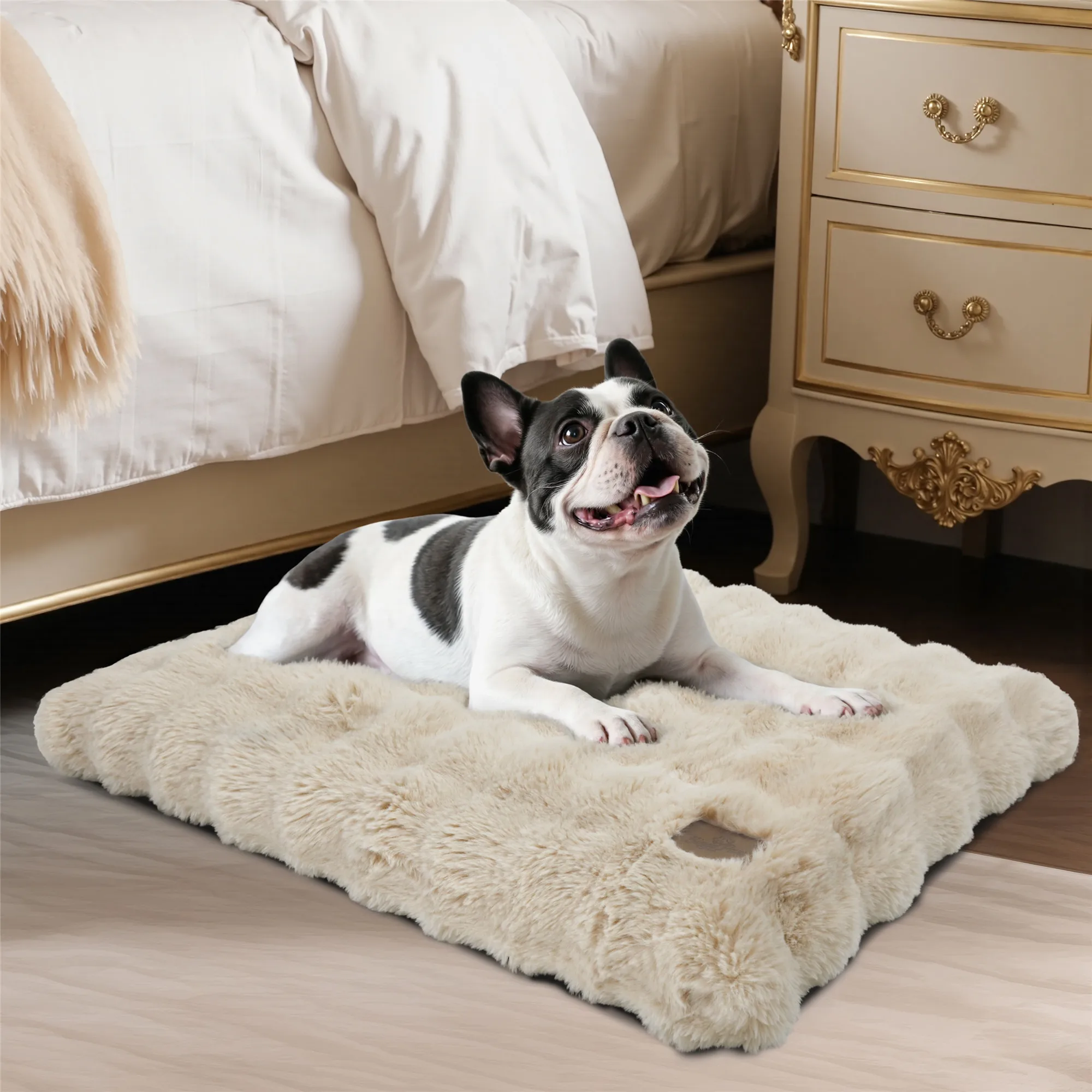 L 90x60x10cm Beige