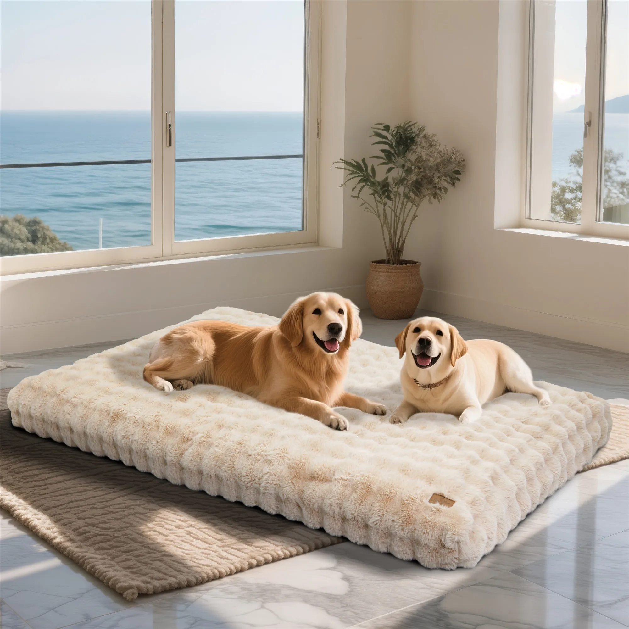 4XL200x130x18cmBeige