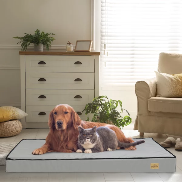 Waterproof lining inside the orthopedic dog bed cover