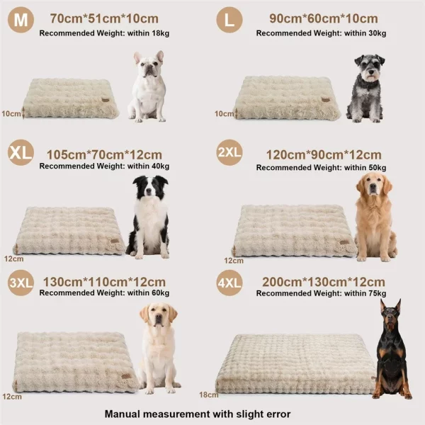 Dog bed in beige, showcasing modern style