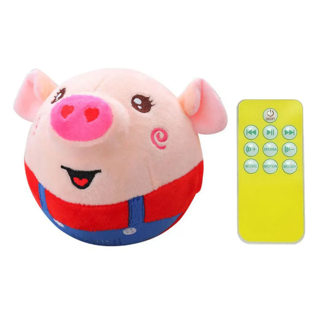 Smiling Red Pig