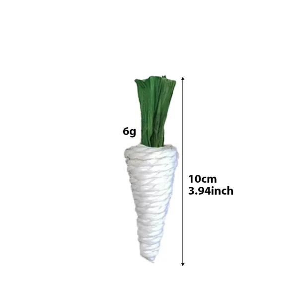 Collection of natural chew toys for small pets