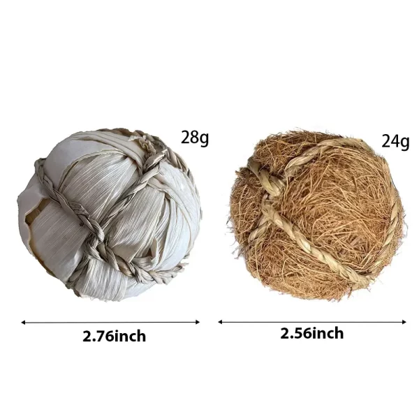 Close-up texture of natural wood small animal chew toy