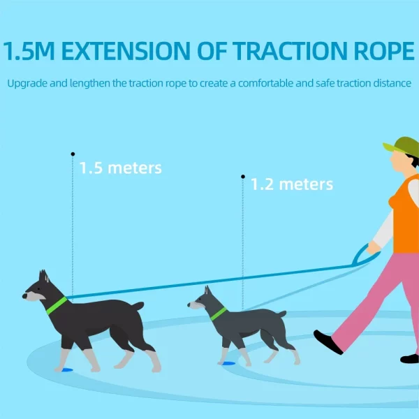Orange pet harness and leash set on a cat, illustrating its use for small animals.