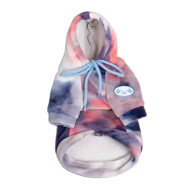 Tie dye purple