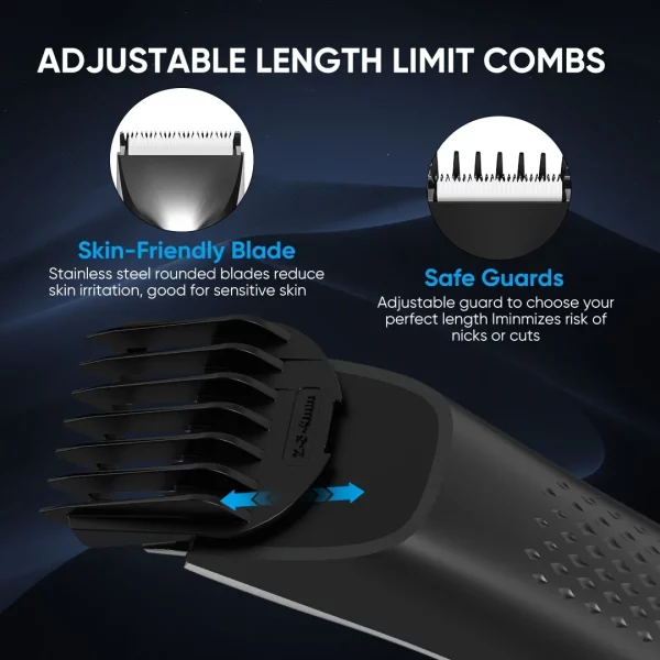 Pet hair clippers being charged on its dock