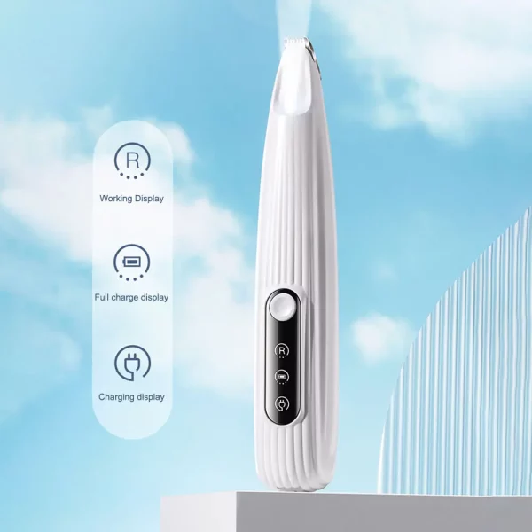 Cat Paw Trimmer with its clear LED display illuminated