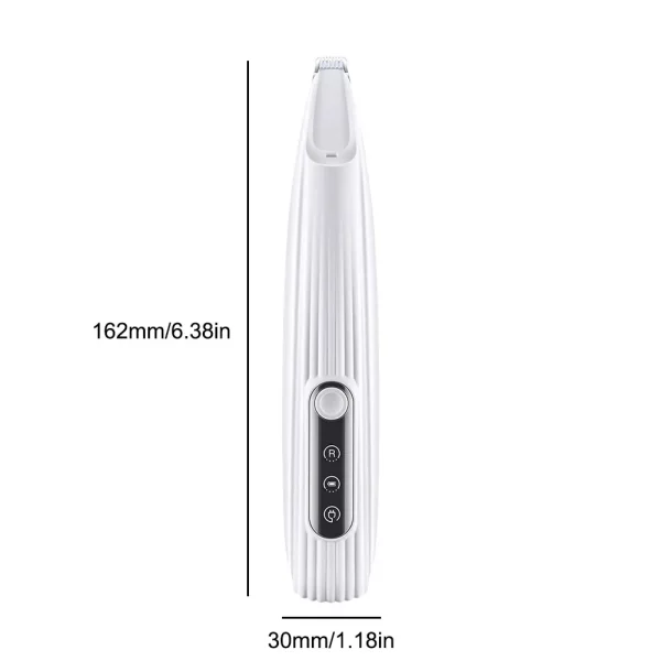 USB charging cable connected to the Cat Paw Trimmer