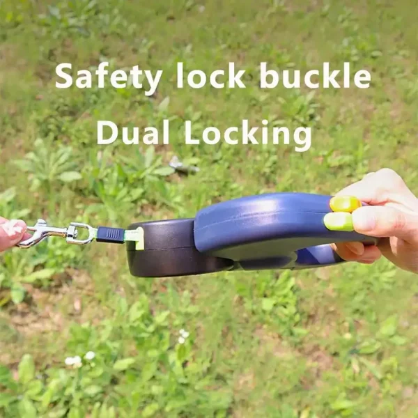Dog leash featuring an integrated waste bag dispenser slot