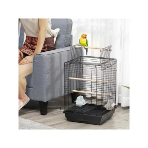 Bird Cage for Small Birds - Durable, Easy Clean, Versatile Design, Suitable for Finches, Canaries, and Budgies -