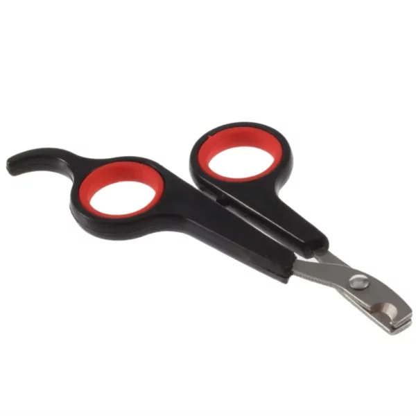 Pet nail clippers, product shown in packaging, grooming supplies