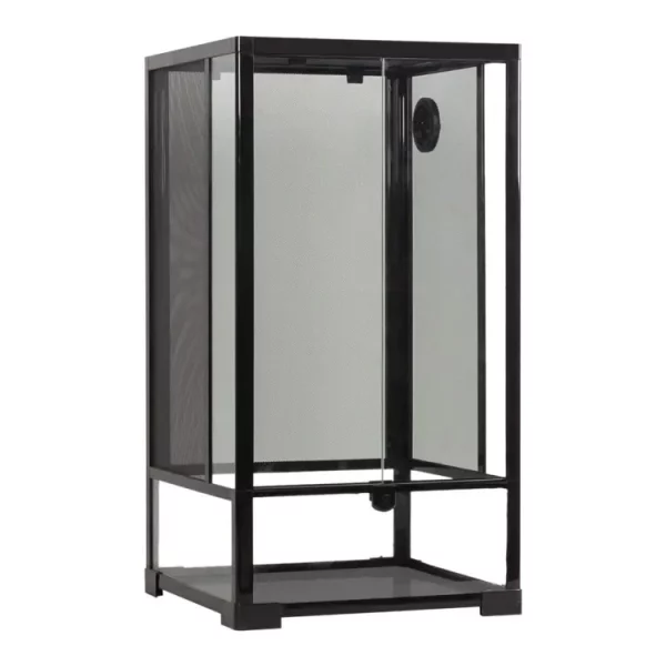 16x16x30 inch reptile terrarium, top view of screen ventilation lid