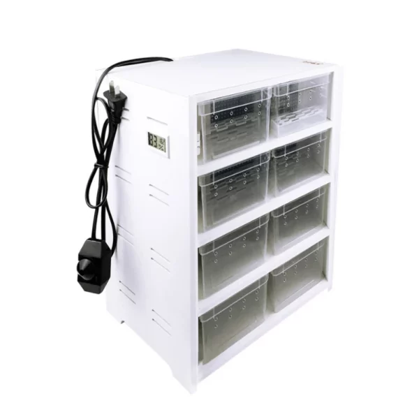 Flat Pack Pvc Pet Cage Reptile Terrarium Vivarium With Temperature Control For Reptile, WHITE