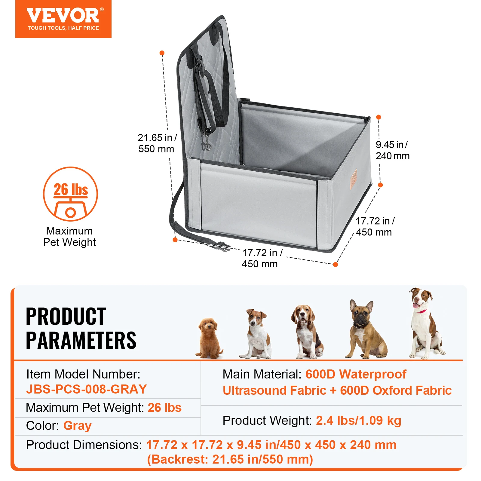 Grey box cube
