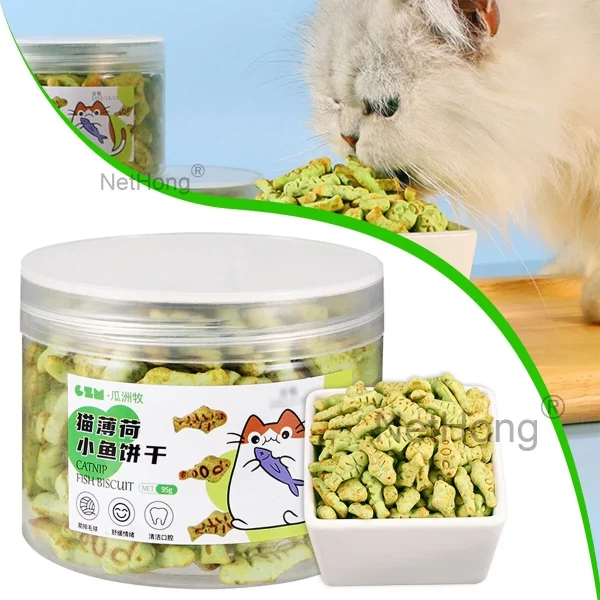 2X Caip Crunchy Treats-Natural Pet Snacks Food Cat Treats Training Reward~, UNITED KINGDOM