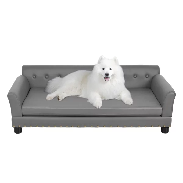 Detailed view of the durable microfiber silicone leather material