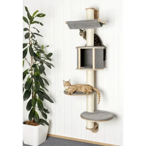Cat Tree, Dolomit Tofana Wall-Mounted Cat Tree, 168 X 75 Cm, Cat Tree, UNITED KINGDOM