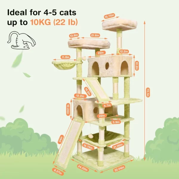 Cozy cat condo with plush interior and entrance hole