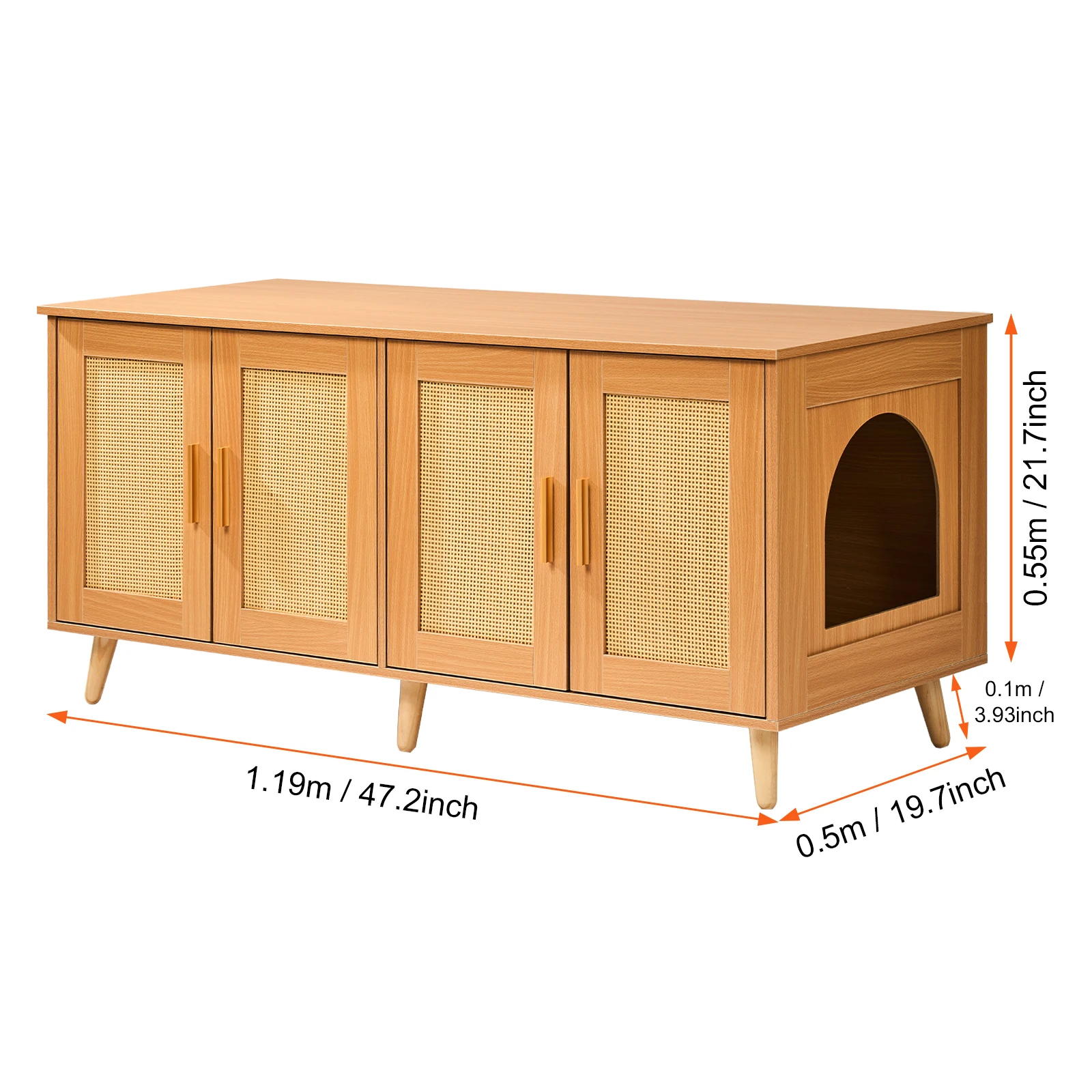 47.2 in wood