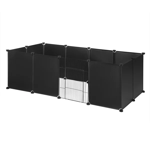 DIY Pet Playpen, showing the included door panel with latch