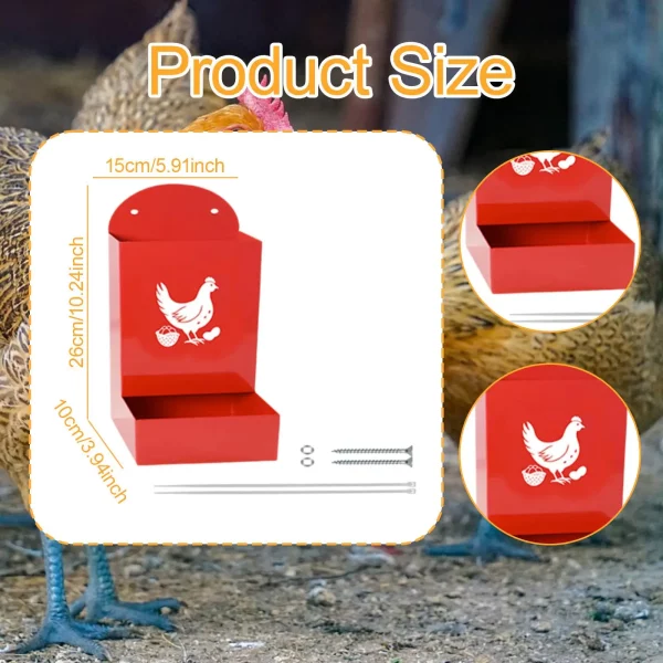 Multiple farm animals feeding from the trough
