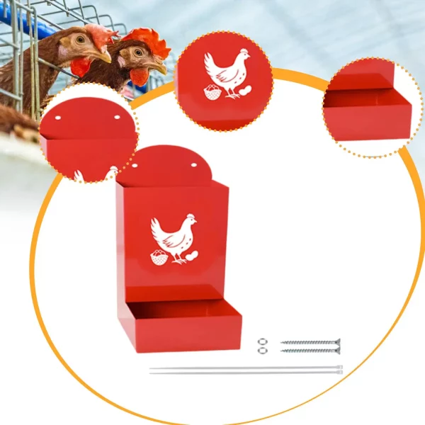 Chicken Feeder Waterer Trough for Chicken Piglet Duckling Dog Pet Feeding and Watering Supplies Durable Farm Poultry
