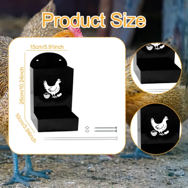 Chicken Feeder Waterer Trough for Chicken Piglet Duckling Dog Pet Feeding and Watering Supplies Durable Farm Poultry