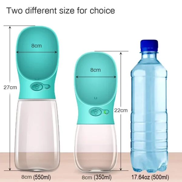 close-up of water bottle's dispensing mechanism and bowl