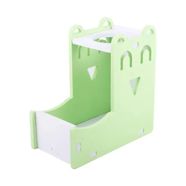 Hamster Automatic Water Fountain Drinker Food Feeder Cute Mini Water Feeder Food Bowl Pet Supplies, Green, Poland