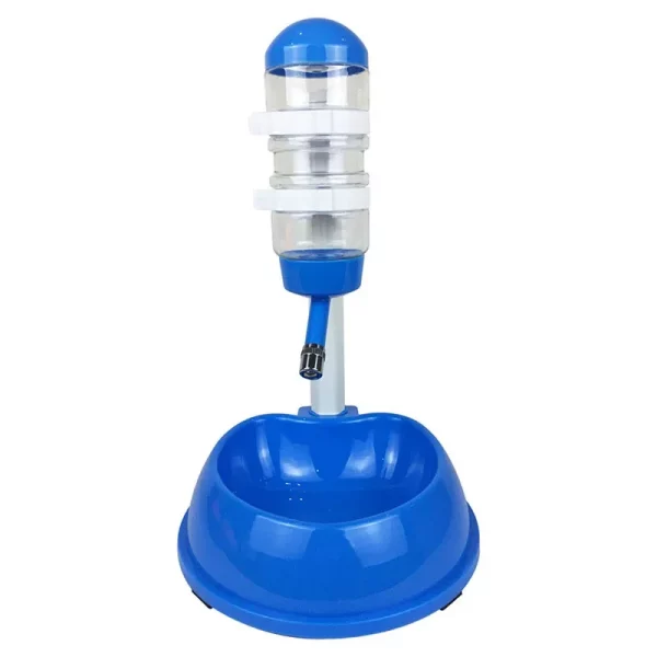 Automatic Pet Drinker Dog Bowls Water Bottles Universal Dog Waterer Feeder 2 in 1 Liftable Dispenser Puppy Supplies