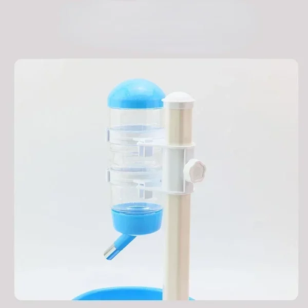 Components of the automatic pet water dispenser laid out