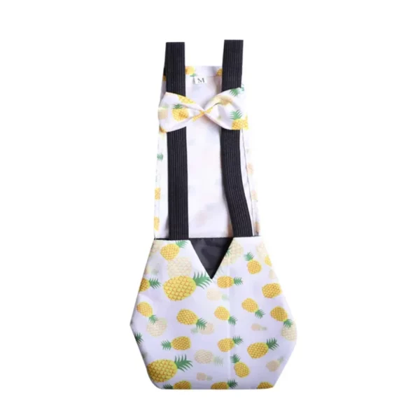 Pet Supplies Duck Diapers Goose Flight Suits Cute Chicken Physiological Pants Washable Nappy With Elastic Band Bowknot