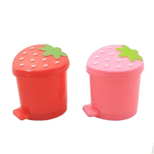 Parrot training toy, front view showing colourful plastic construction