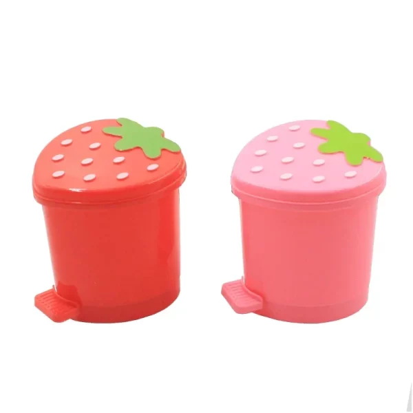Parrot training toy, front view showing colourful plastic construction